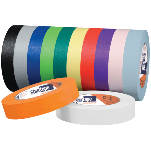 Tape, Masking, 1" x 60 yds, 4.9 mil, Dark Green,  General
