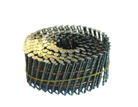 Nail,smooth shank, 3"x120, 15deg coil nail, FC10D-ASC