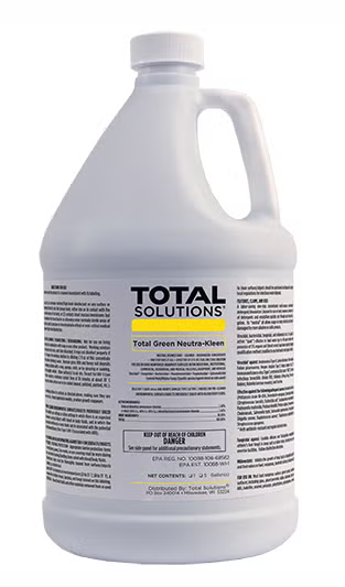 Disinfectant, Total Green  Neutra-Kleen, Spearmint 