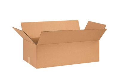 Box, Kraft, 28x12x8, RSC, 200#/32ECT, 25/Bndl, 300/bale