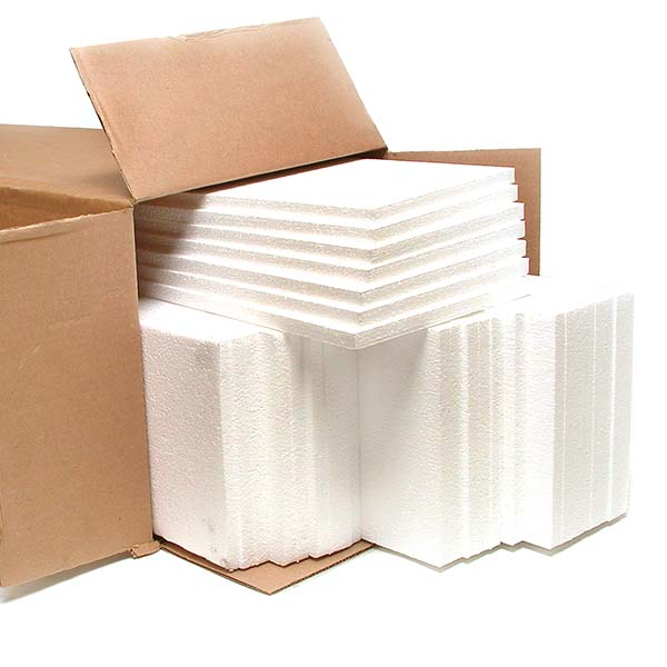 Styrofoam Spacer, 1"x2"x10", 1# EPS nominal