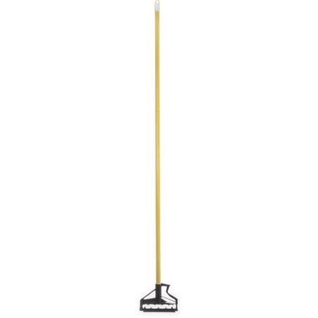 Handle, Mop, Fiberglass, 60" Long / 1" D, Yellow
