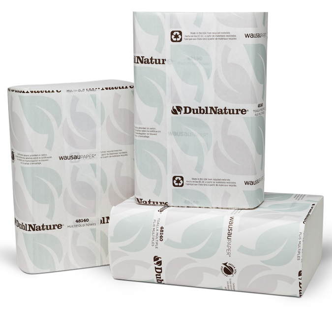 Towel, Multi-fold, EcoLogo,8x9-1/2",
