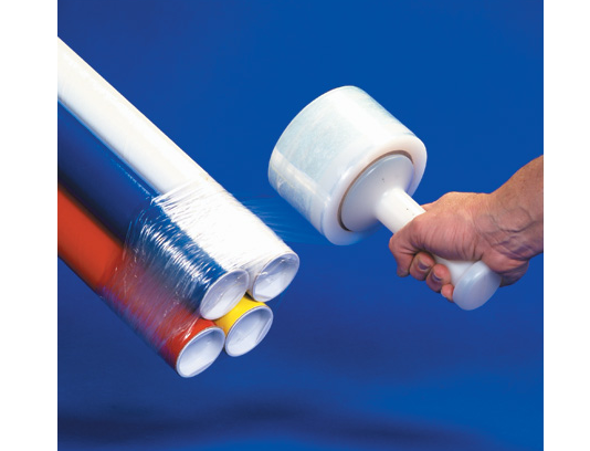 Stretch Film, Hand Grade, 5" x 600', 120 Gauge, Cast,