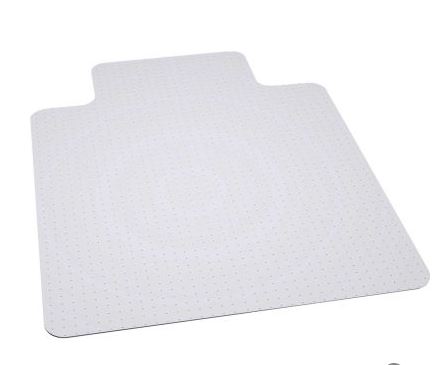 Mat, 53"x45" Office w/ cleats, Clear