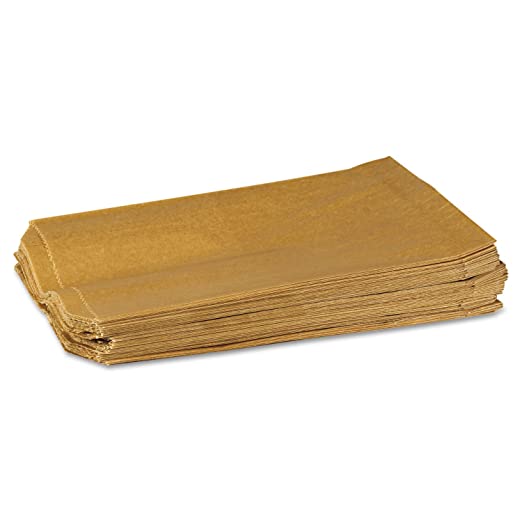 SK0821, Kraft Waxed Liner Bags, 7.5"x10"x3.3", 500/Case