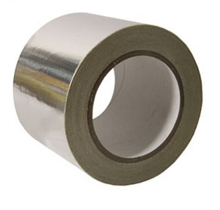 Tape, Aluminum, 1 1/4" x 50 yds, 2 mil, AF-20A,