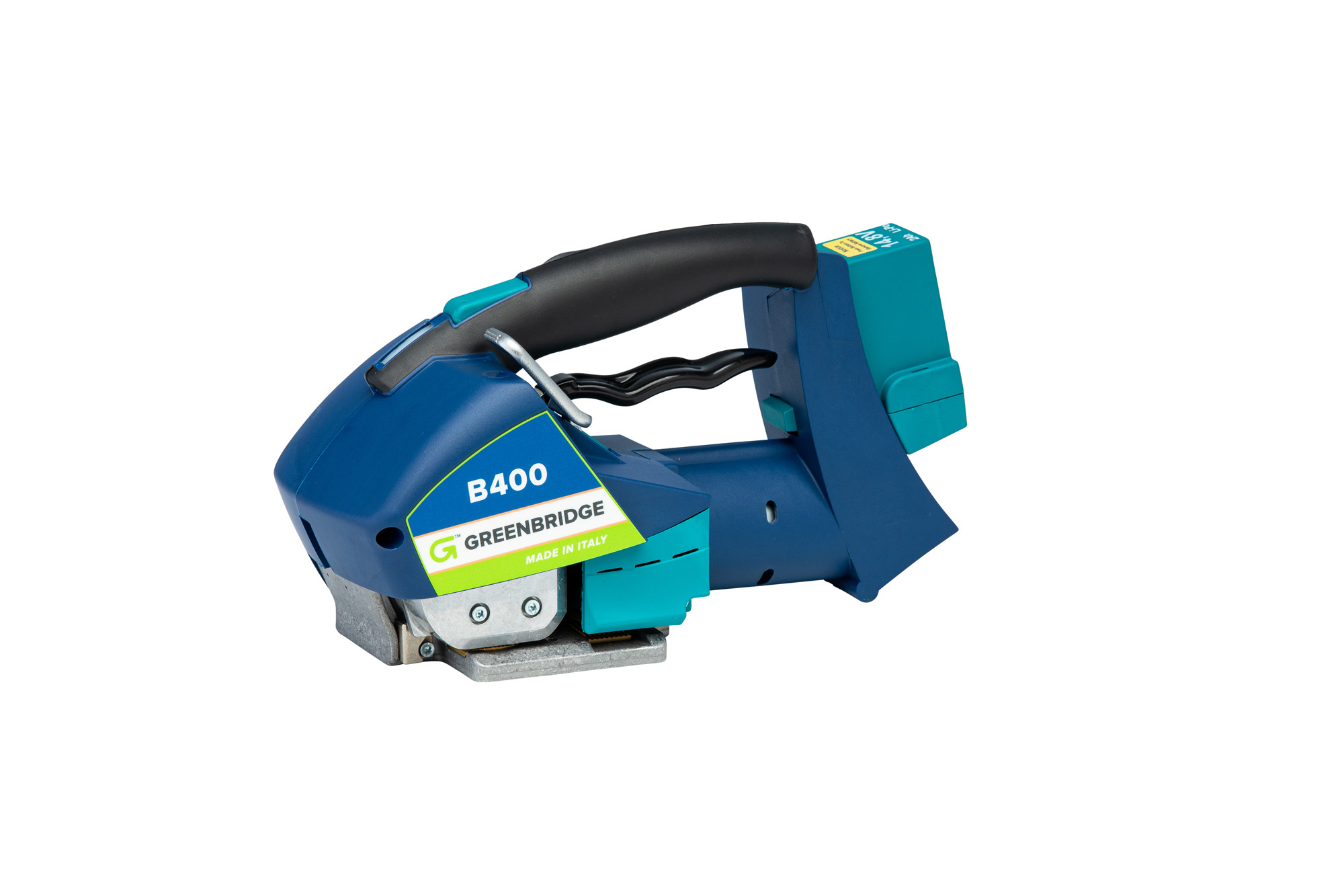 B400 Polychem Battery Operated Strapping Tool, 3/8" 