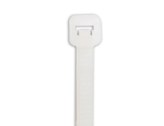 Cable Tie, Natural, 4"x.10,18#,1M/Cs