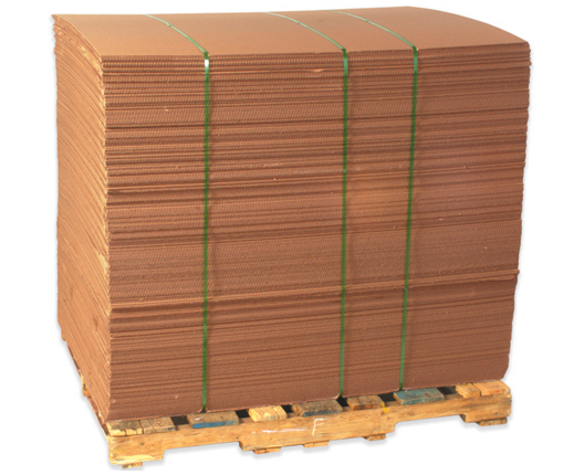 Pad, Corrugated, 30" x 60", Single Wall, Kraft,