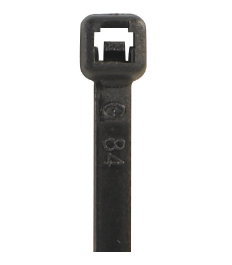 Black UV Cable Tie, 24" x  .350", 175# tensile strength, 