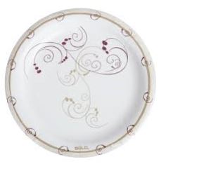 Plates, Paper, 8.5", Coated Paper,