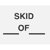 Label,"skid_of_"3x5,500/rl white with black writing