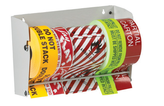 Dispenser, Label, 12-1/2", Wall Mount