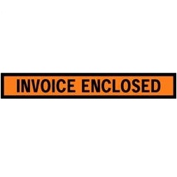 Envelope, 7X5.5, "Invoice Enclosed", 1,000/Case