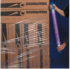Film, Stretch, 10"x1000', 80  Guage, Goodwrappers Premium, 4 