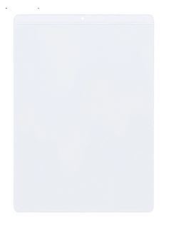 Vinyl Envelope, 9"x12", 8MIL, clear, Punch Hole at Top,