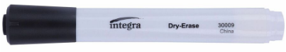 Marker, Black, Dry Erase,  Bullet Tip, 12/Box