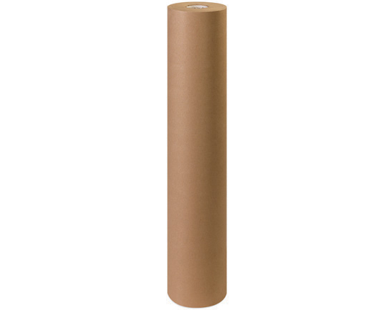 Kraft Paper, 48" x 900', 40 lbs Basis Weight, Recycled,