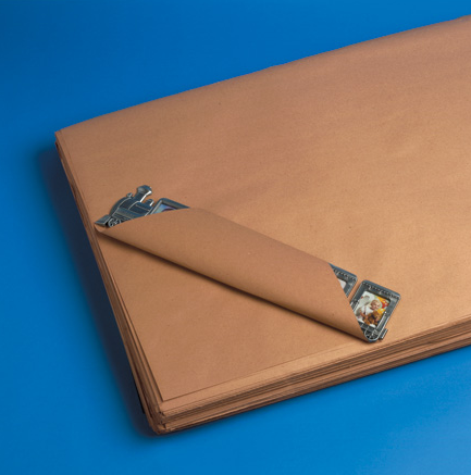 Kraft Paper Sheets, 15" x 20", 50 lb Basis Weight,
