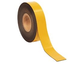 Tape , Magnetic,2"x50', .06  Thickness,Magnetic on one 