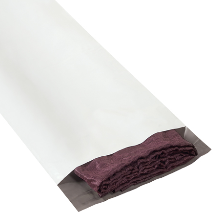 Poly Mailer, 9 1/2" x 45", 4 mil, Long, Self-Seal, 50/cs