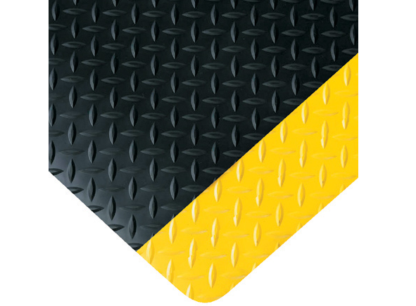 Mat, Diamond Plate, 3' x 8', 9/16" Thickness, Anti-Fatigue,