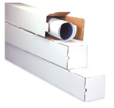 Mailer, Corrugated Tube, 3" x 3" x 18", Square,