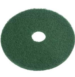 Floor Pad, 17" Diam., Floor, Green