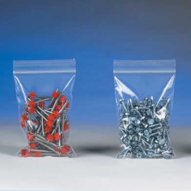 Poly Bag, 6x9", 3 Mil, Ziplock, Clear, 1,000/Case