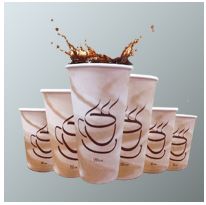 Cup,Paper,Hot,12oz,Coffee Design,20/50