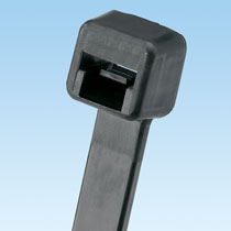 Cable Ties,7.4" X.19" standard cross section, black,1M/bag