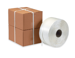 Strap, Poly cord, 5/8"x3000' 800# BS, white woven
