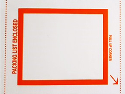 Tape, Label Protection, 5" x 6", Pouch Tape, Tape Logic,