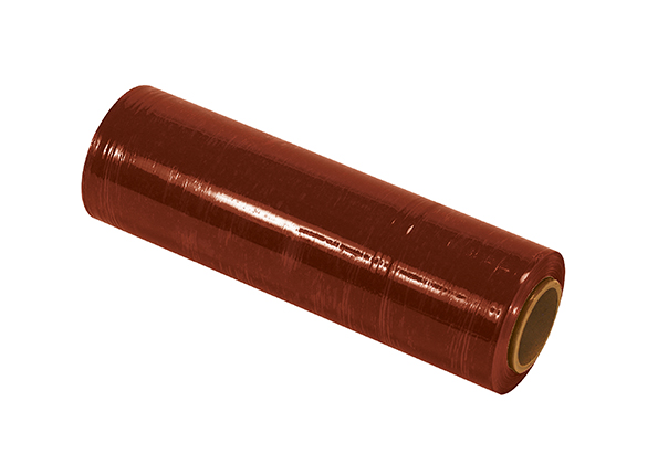 Stretch Film, Hand Grade, 18"x 1500', 63 gauge, Red,