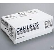 Liner,Can,43"X47",1.2Mil Clear 56 gal.,Low density