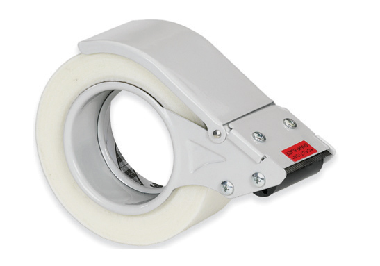 Tape Dispenser, Filament, 2" Tape, Heavy-Duty, Metal, Tape