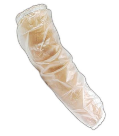 Sleeve, #VSC8HS-Vinyl, Clear, 18",8mil, 60=60pairs