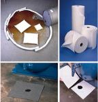 Absorbent,Pad, 15"X150', Oil 2 Rolls/Bundle; 12 