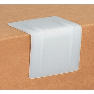 Edge Protector,Plastic,1.875" X 1", 3/4 Strap,1000/Cs,White
