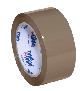 Tape, 2"x55yd 3.5 mil tan, 36  rolls/cs