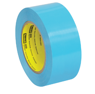 Tape, Strapping, 2" x 60yrds,  4.6mil, 160#,  Blue, 3M #8898, 