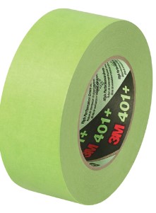 Tape, Masking, 2"x60yds Green,  HP, 12/cs