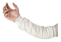 Sleeve, Heat Resistant, Terry,  17", White, Elastic