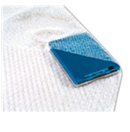 1/2" 48" x 125` Slit 12" Perfed 12" Adhesive Bubble, 4