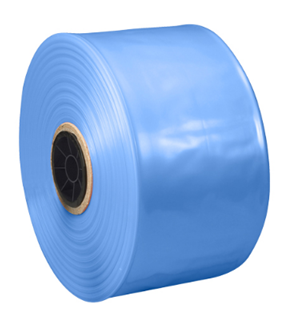 Poly Tubing, 24" x 2500', 1  Mil, Blue Tint, UVI, 35 
