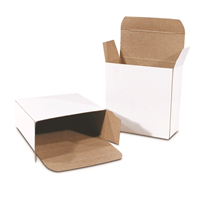 2 x 2 x 7" White Reverse Tuck Folding Carton, .024 CCNB,