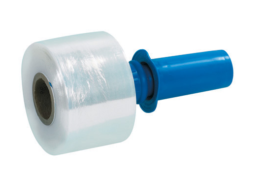 Stretch Film, Hand Grade, 3" x 1500', 80 Gauge,