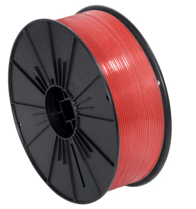 Twist Tie Spool, Plastic, 5/32" x 7000', Red, 1 spl/cs