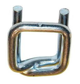Buckle, 1" galvanized for cord strap, 500/box